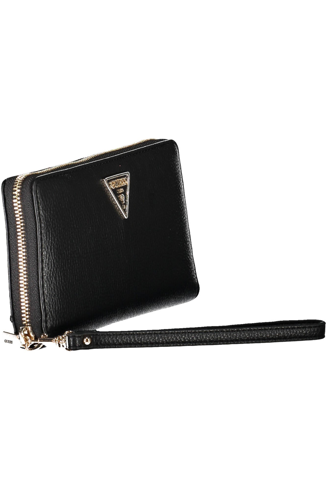 Guess Jeans Black Polyurethane Wallet - Fizigo