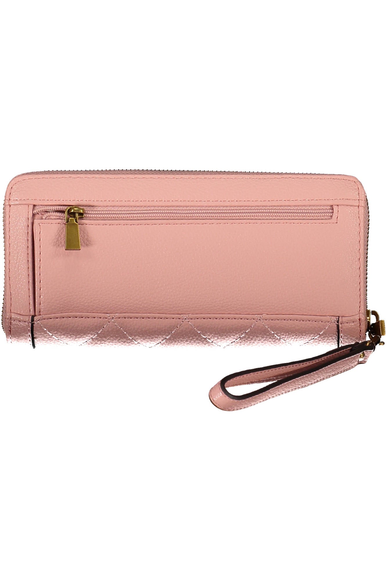 Guess Jeans Pink Polyurethane Wallet - Fizigo