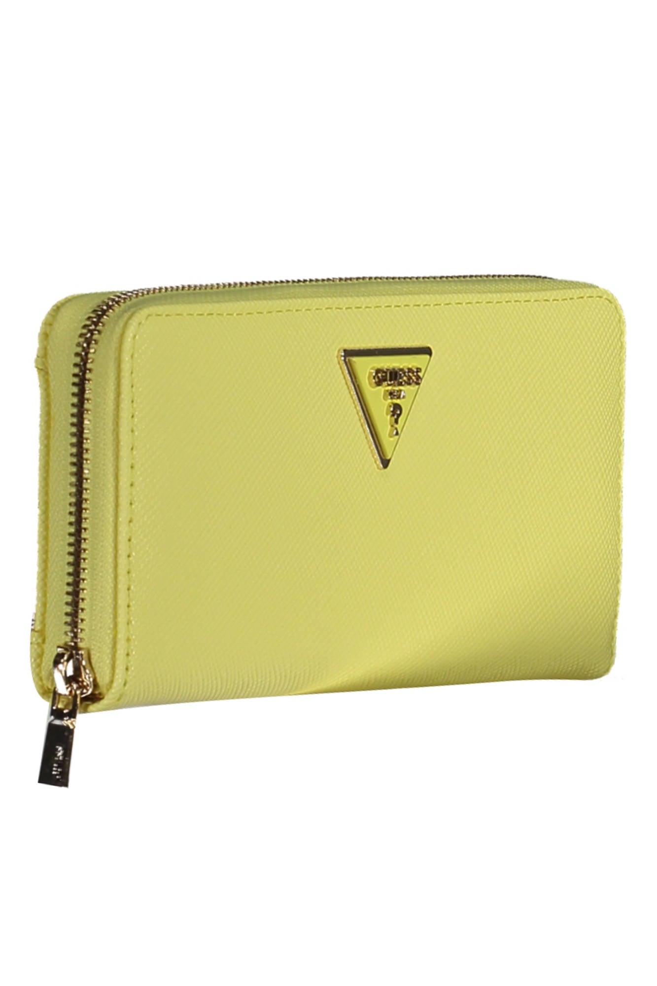 Guess Jeans Yellow Polyurethane Wallet - Fizigo
