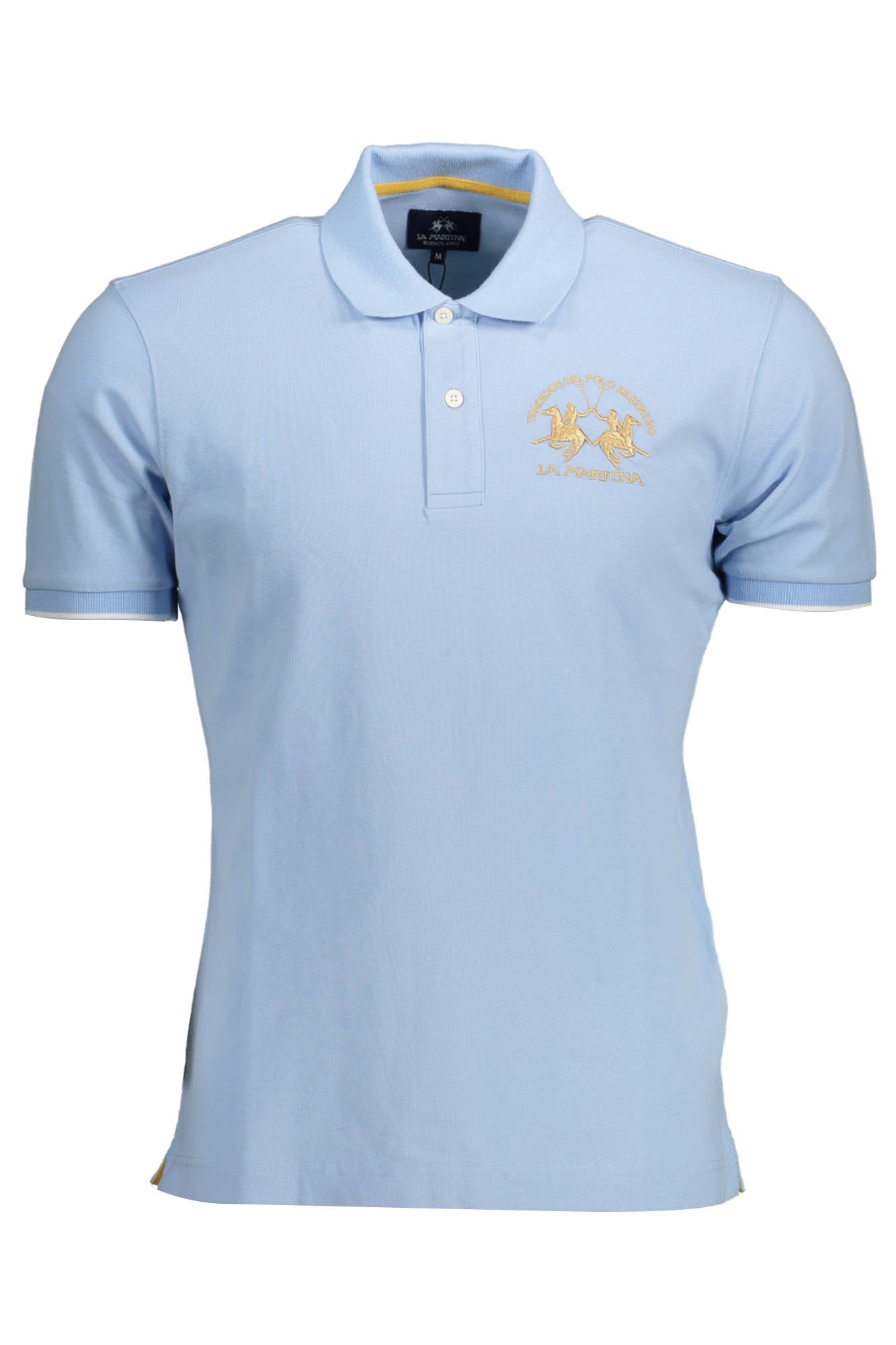 La Martina Light Blue Polo Shirt - Fizigo