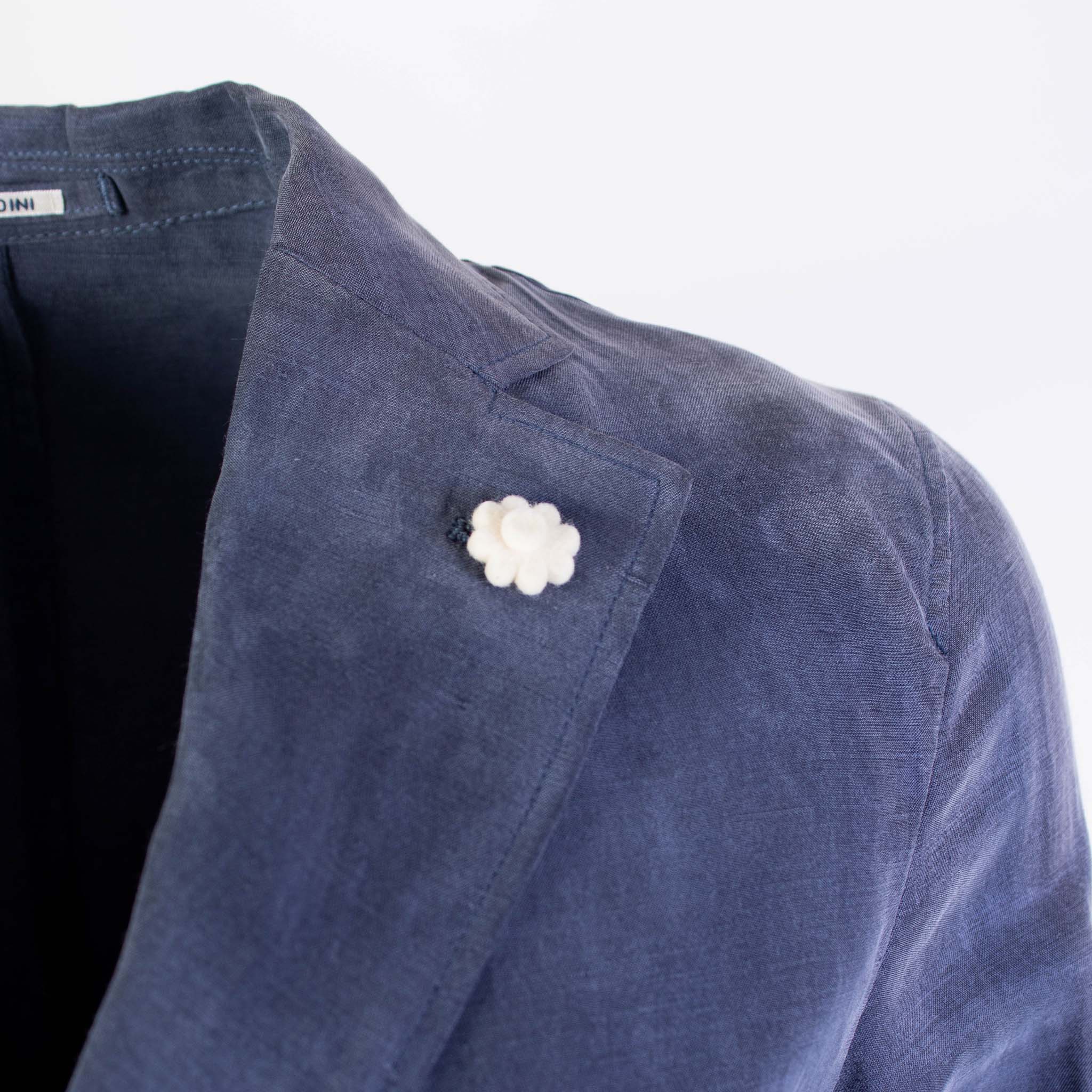 Lardini Blue Viscose Jacket - Fizigo