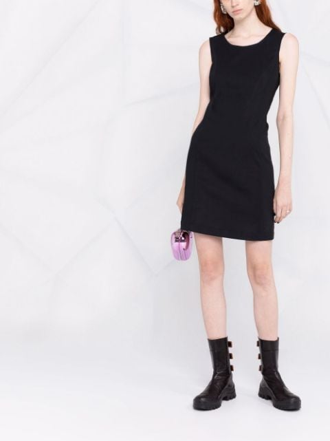 Love Moschino Black Cotton Dress - Fizigo