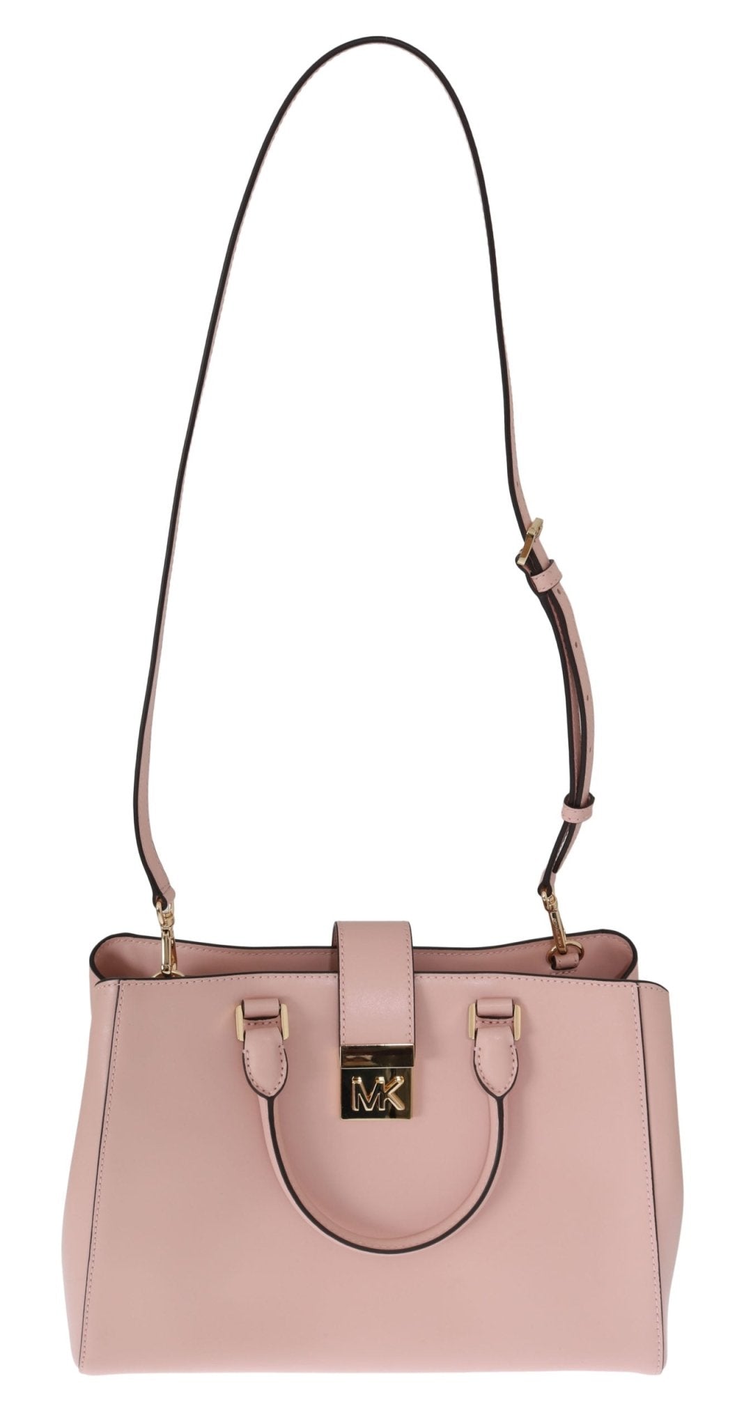 Michael Kors Pink MINDY Leather Shoulder Bag - Fizigo