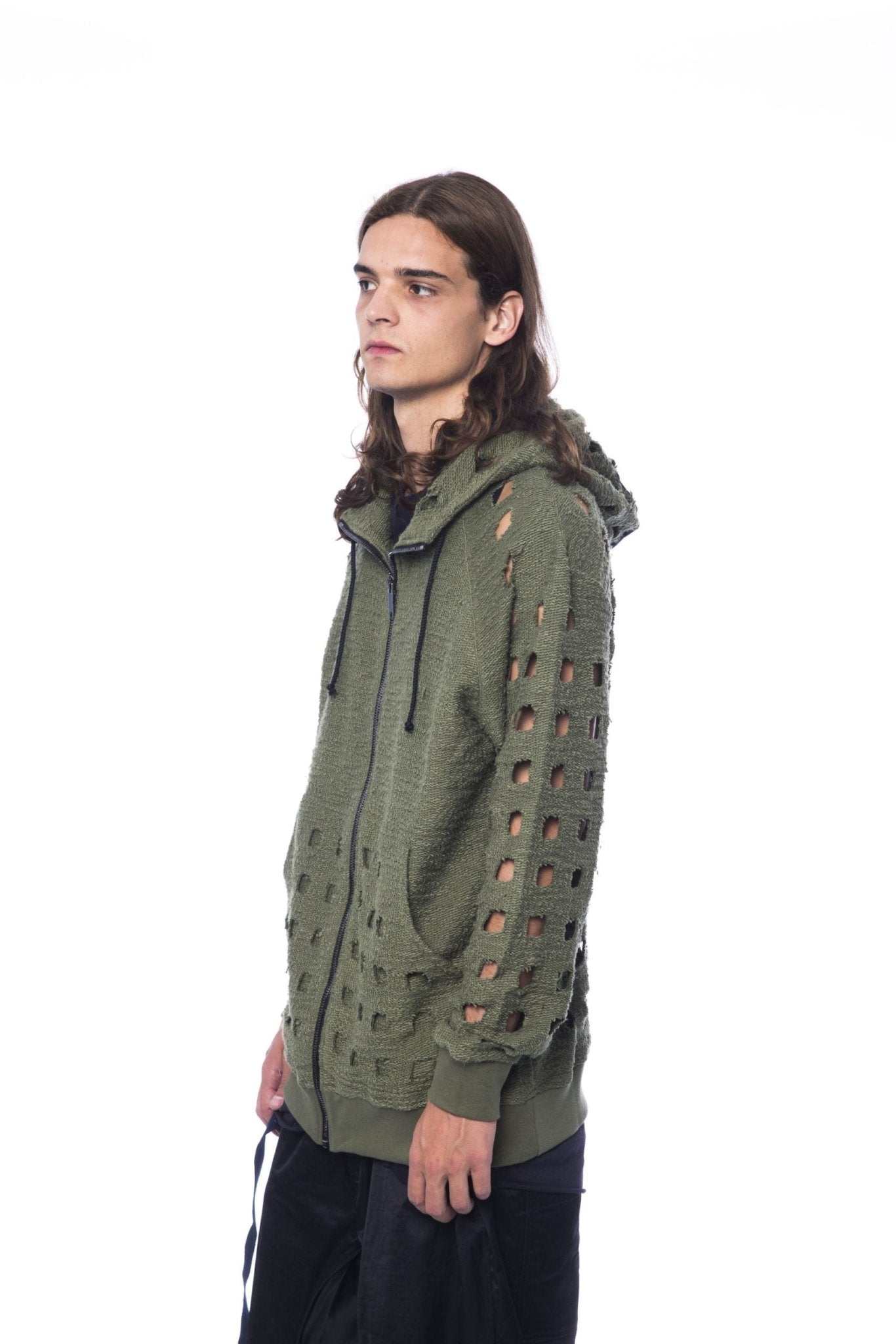 Nicolo Tonetto Army Cotton Sweater - Fizigo