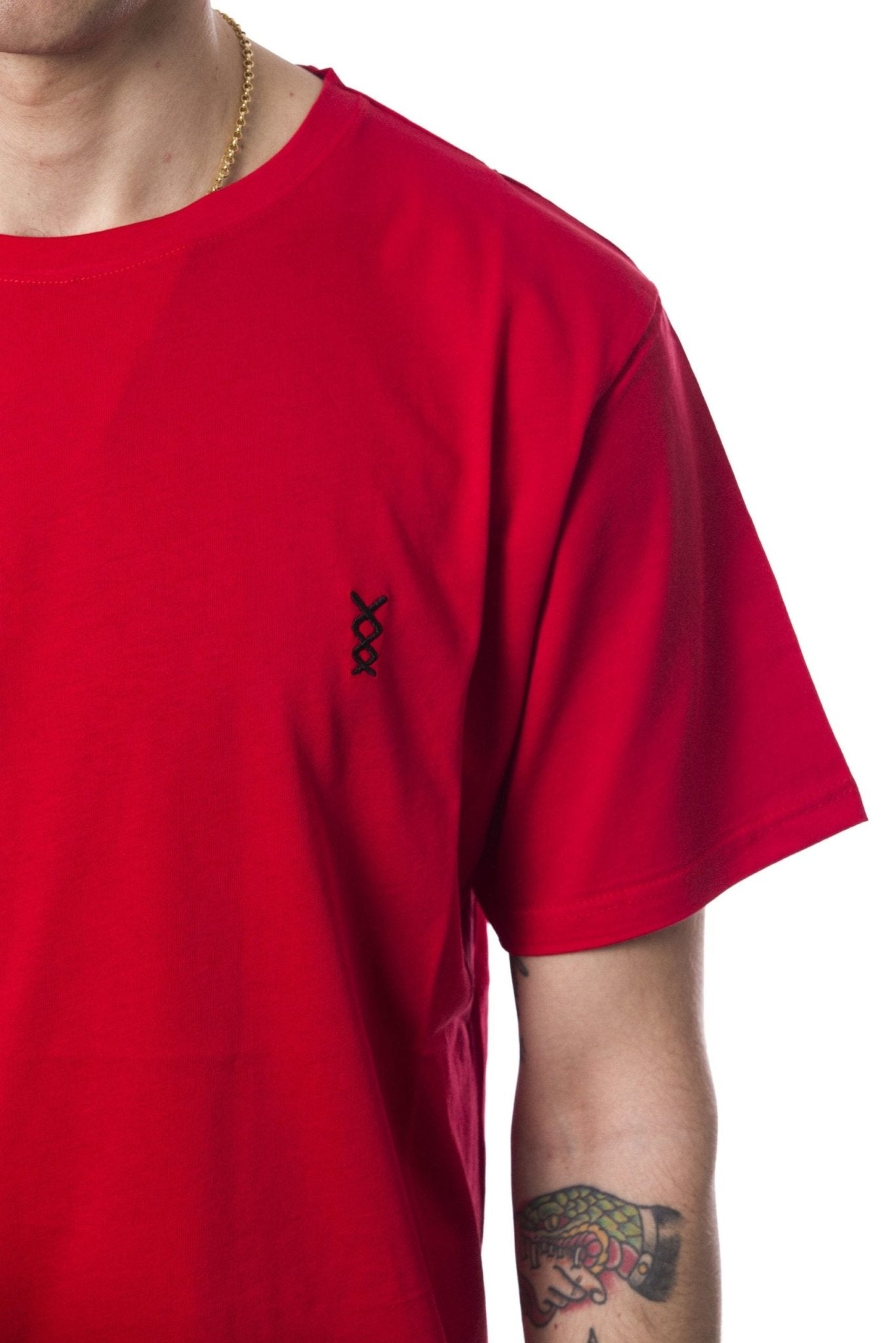 Nicolo Tonetto Red Cotton T-Shirt - Fizigo