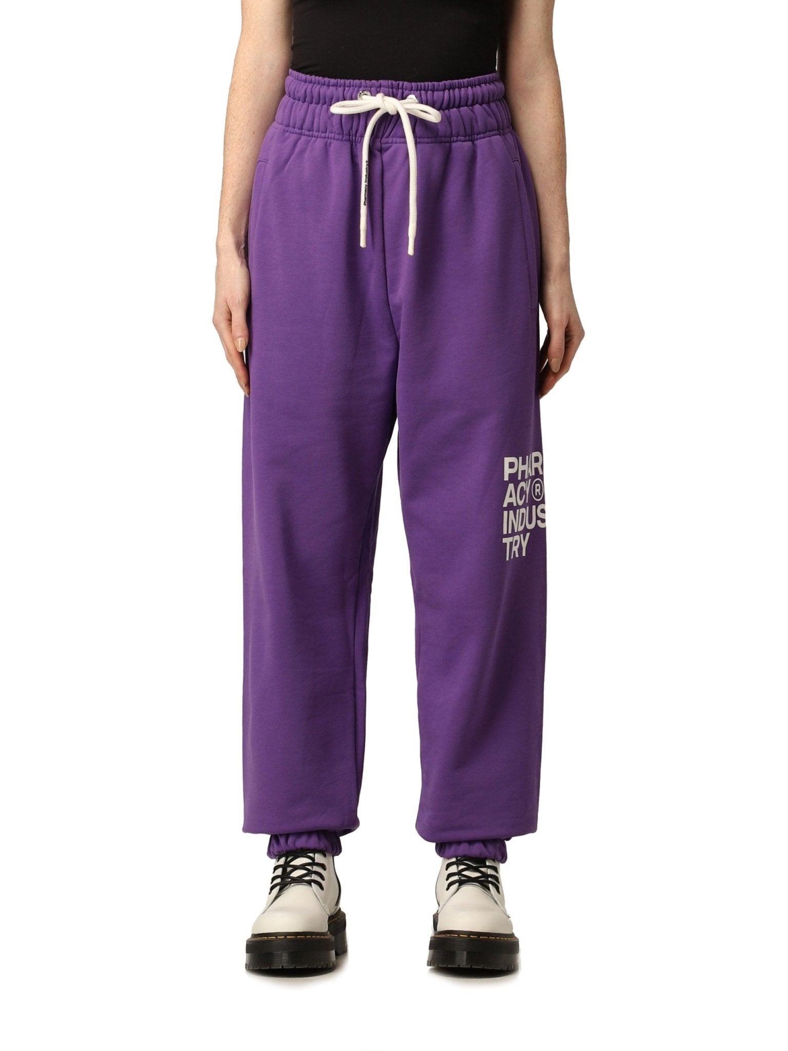 Pharmacy Industry Purple Cotton Jeans & Pant - Fizigo