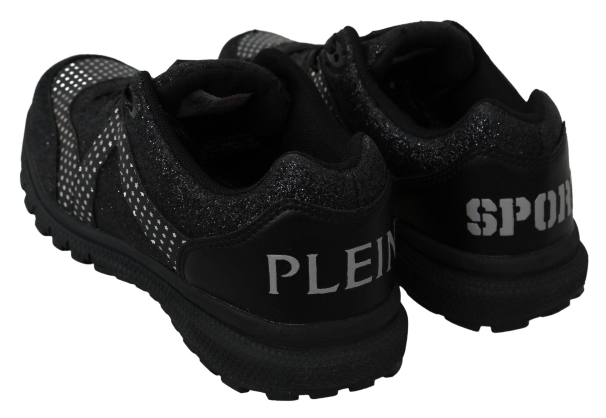 Philipp Plein Black Running Jasmines Sneakers Shoes - Fizigo