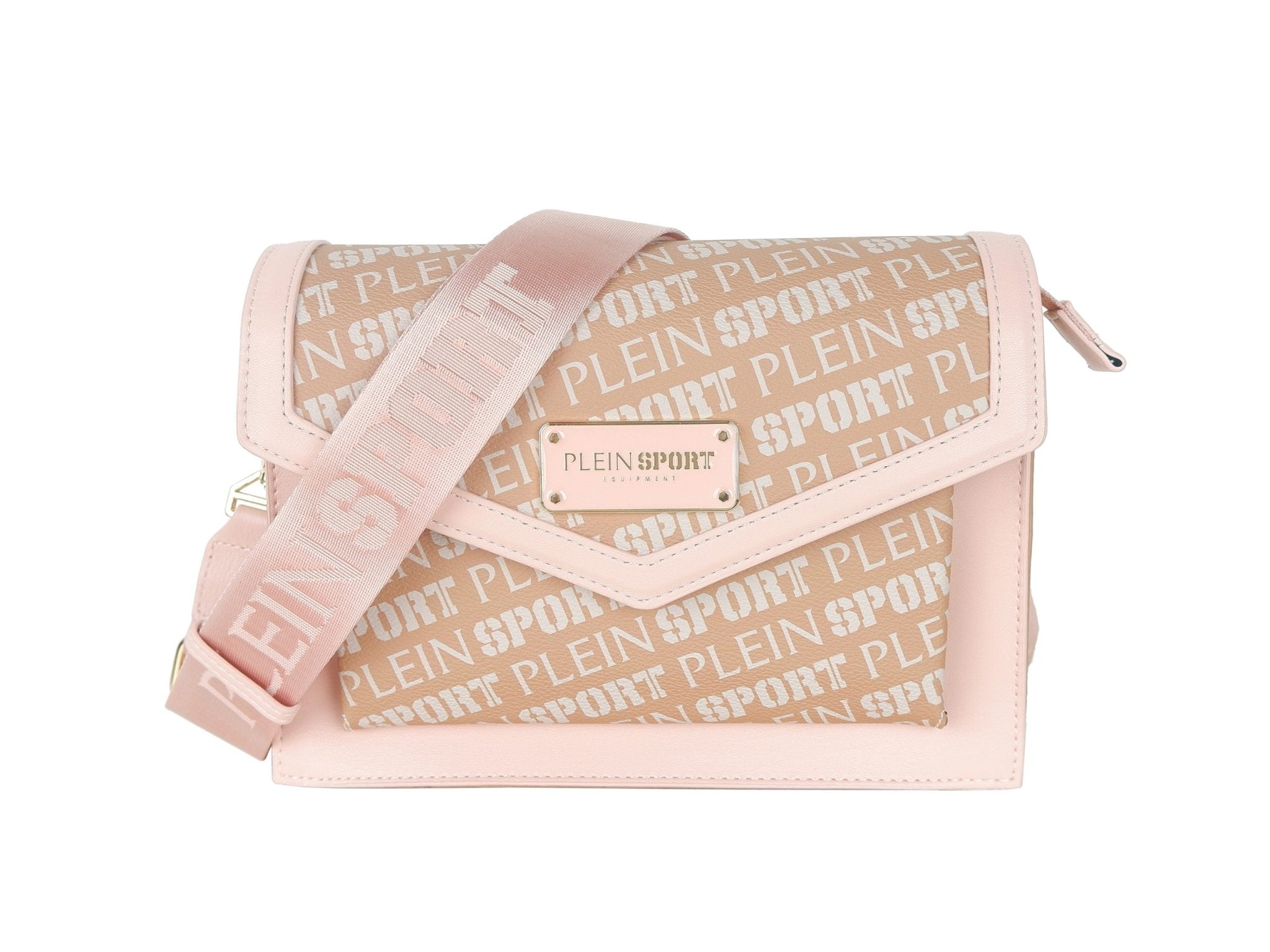 Plein Sport Pink Polyamide Crossbody Bag - Fizigo