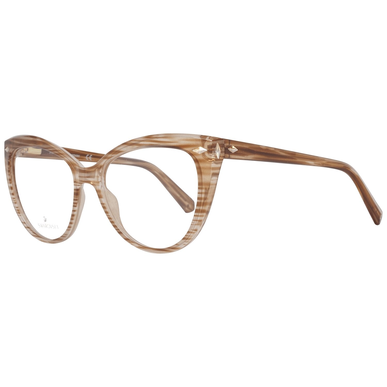 Swarovski Brown Frames for Woman - Fizigo