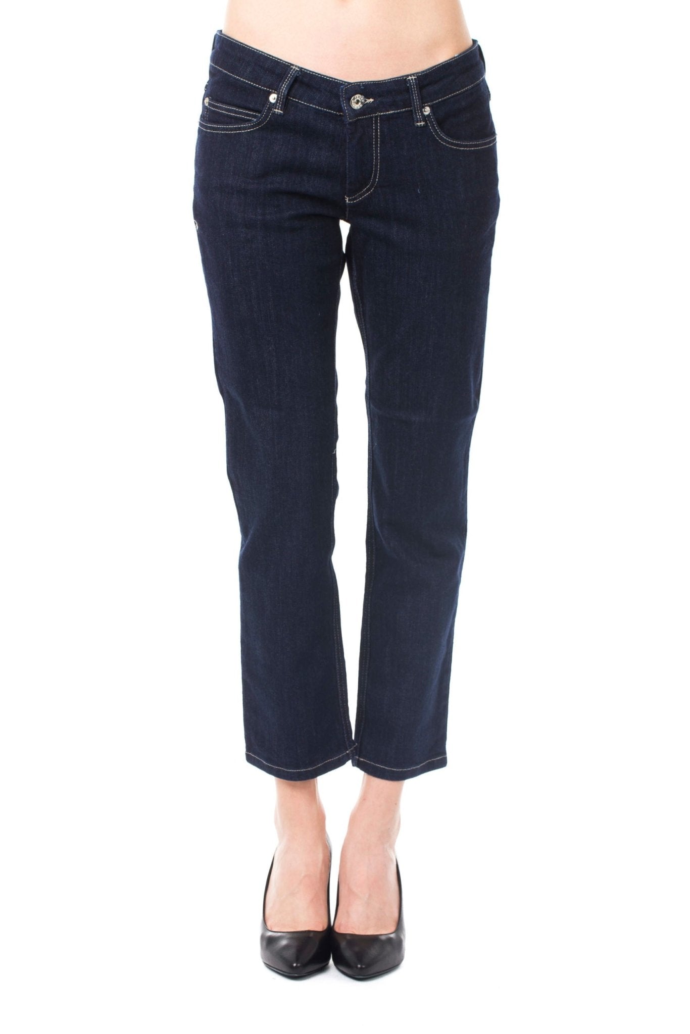 Ungaro Fever Blue Cotton Jeans & Pant - Fizigo