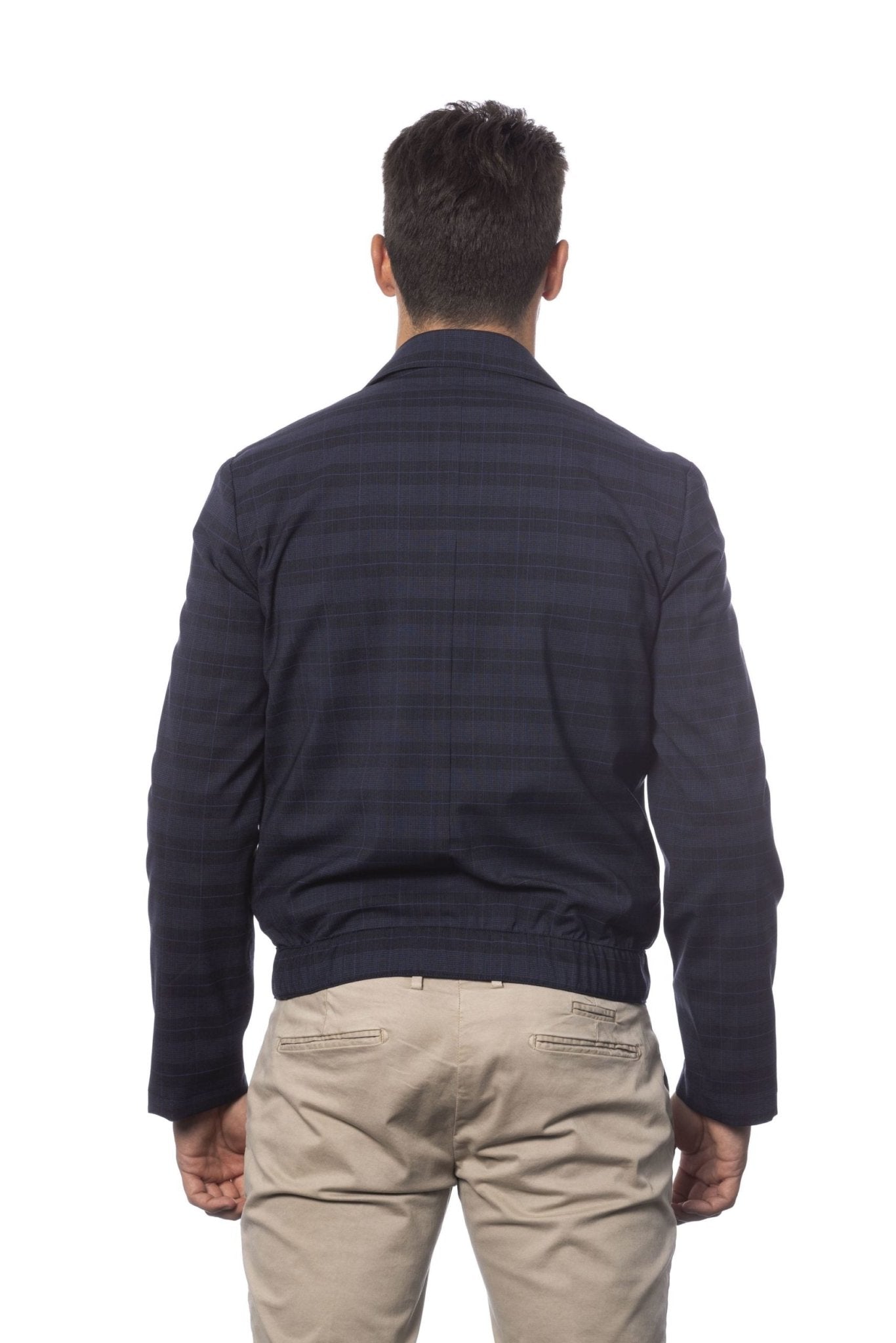 Verri Blue Wool Jacket - Fizigo