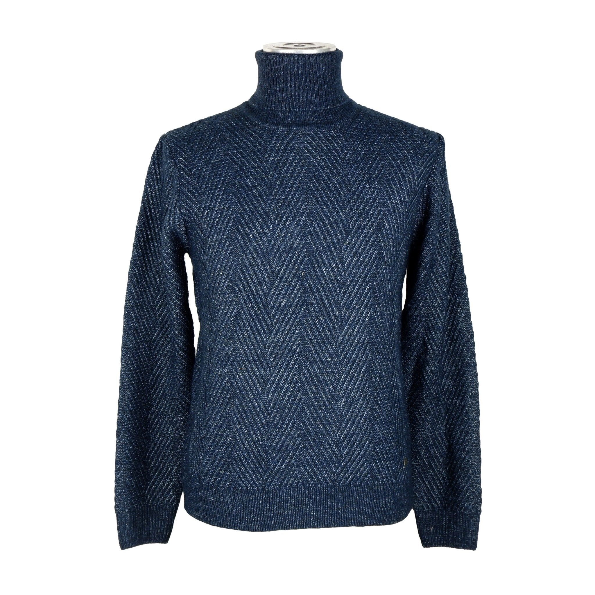 Yes Zee Blue Polyamide Sweater - Fizigo
